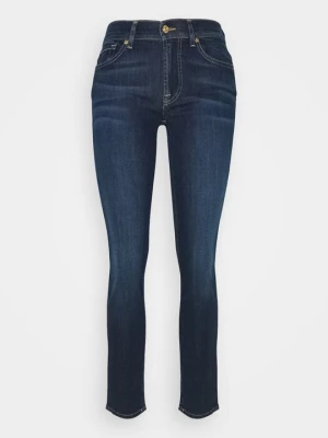 Jeansy Skinny Fit 7 For All Mankind granatowy