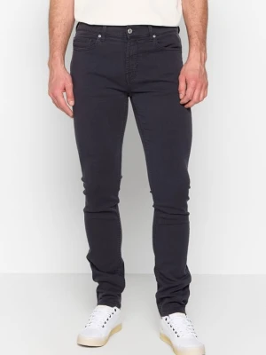 Jeansy Skinny Fit 7 For All Mankind granatowy