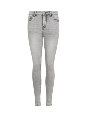 Jeansy Skinny Fit Apricot szary