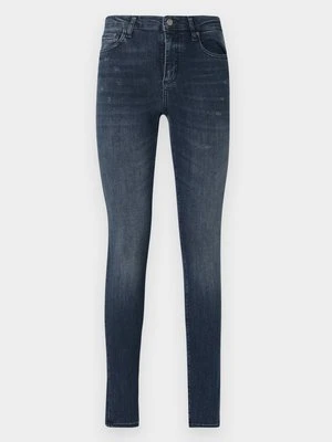 Jeansy Skinny Fit Armani Exchange niebieski