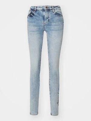 Jeansy Skinny Fit Armani Exchange niebieski denim