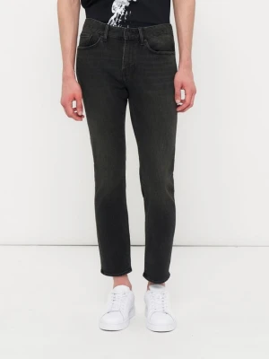 Jeansy Skinny Fit Armani Exchange czarny