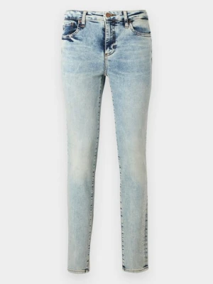 Jeansy Skinny Fit Armani Exchange niebieski