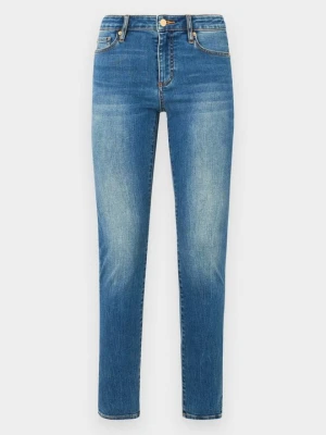 Jeansy Skinny Fit Armani Exchange niebieski
