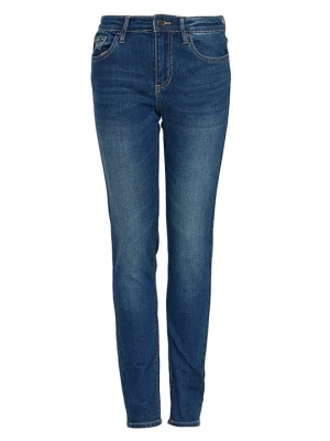 Jeansy Skinny Fit Armani Exchange niebieski denim