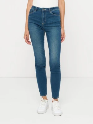 Jeansy Skinny Fit Armani Exchange niebieski denim