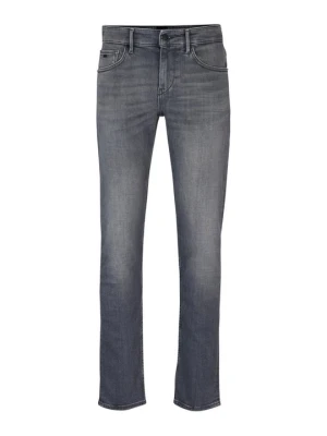 Jeansy Skinny Fit Boss szary