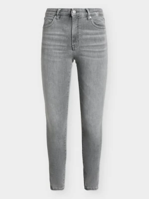 Jeansy Skinny Fit Boss szary