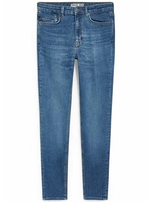 Jeansy Skinny Fit C&A niebieski denim