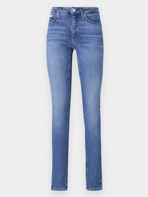 Jeansy Skinny Fit Calvin Klein Jeans niebieski denim
