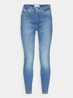 Jeansy Skinny Fit Calvin Klein Jeans niebieski denim