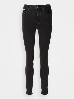 Jeansy Skinny Fit Calvin Klein Jeans czarny