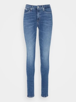 Jeansy Skinny Fit Calvin Klein Jeans ciemnoniebieski