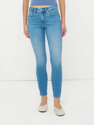 Jeansy Skinny Fit Calvin Klein Jeans niebieski