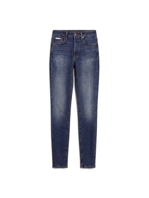 Jeansy Skinny Fit Calvin Klein Jeans niebieski denim