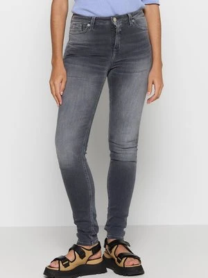 Jeansy Skinny Fit Closed szary