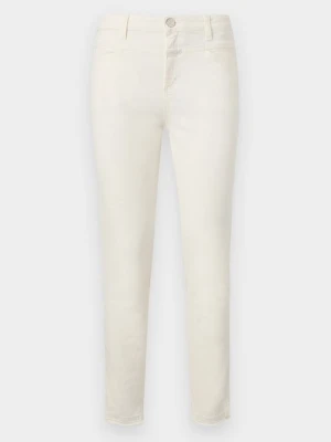 Jeansy Skinny Fit Closed biały