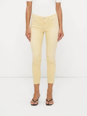 Jeansy Skinny Fit Closed biały