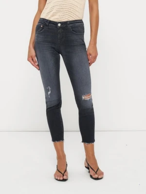 Jeansy Skinny Fit Closed ciemnoszary