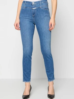 Jeansy Skinny Fit Closed niebieski
