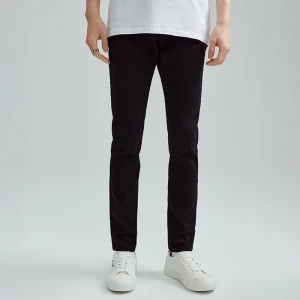 Jeansy skinny fit czarne House