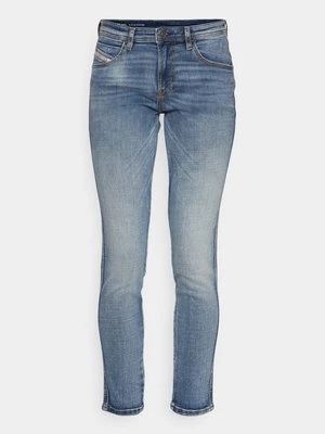 Jeansy Skinny Fit Diesel ciemnoniebieski