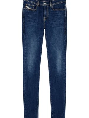 Jeansy Skinny Fit Diesel granatowy