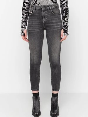 Jeansy Skinny Fit Diesel ciemnoszary