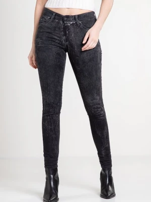Jeansy Skinny Fit Diesel czarny