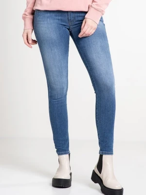 Jeansy Skinny Fit Diesel niebieski
