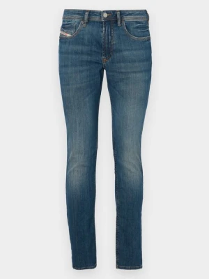 Jeansy Skinny Fit Diesel niebieski denim