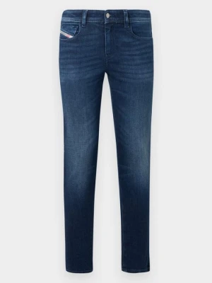 Jeansy Skinny Fit Diesel niebieski denim