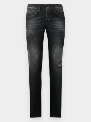 Jeansy Skinny Fit Dondup czarny
