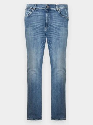 Jeansy Skinny Fit Dondup niebieski