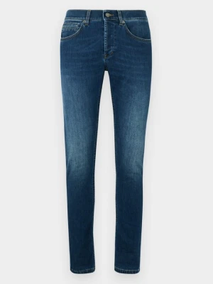 Jeansy Skinny Fit Dondup niebieski denim