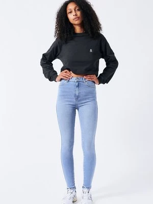 Jeansy Skinny Fit Dr. Denim jasnoniebieski denim