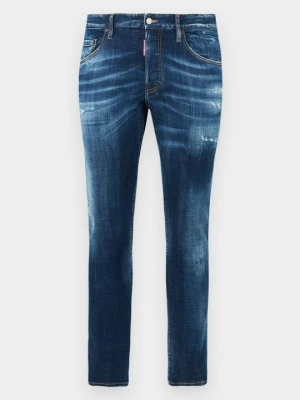 Jeansy Skinny Fit Dsquared2 niebieski denim