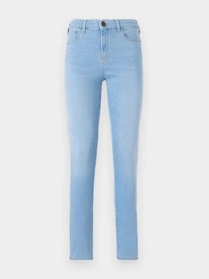 Jeansy Skinny Fit Emporio Armani niebieski denim