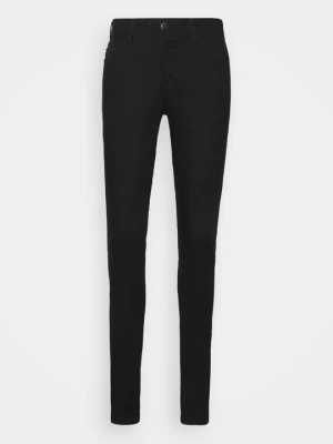 Jeansy Skinny Fit Emporio Armani czarny