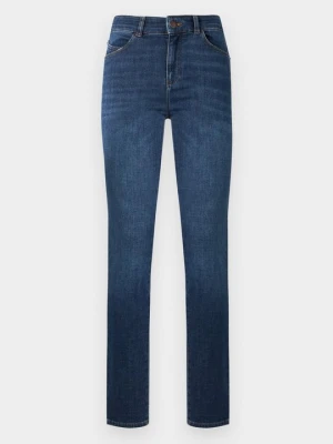Jeansy Skinny Fit Emporio Armani niebieski denim