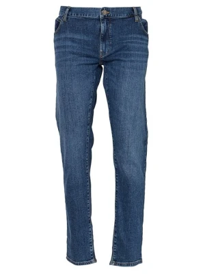 Jeansy Skinny Fit Emporio Armani raw denim