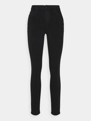 Jeansy Skinny Fit Esprit czarny