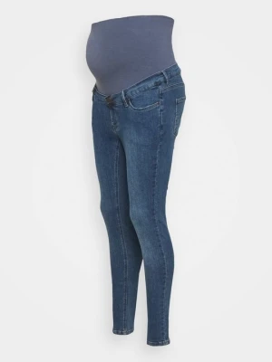 Jeansy Skinny Fit Esprit jasnoniebieski melanż