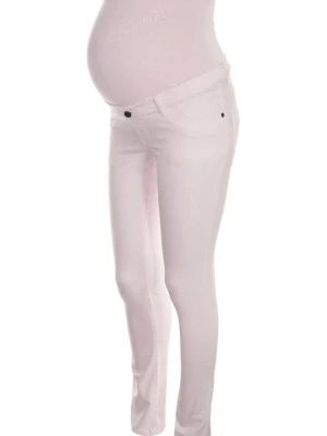 Jeansy Skinny Fit Esprit różowy