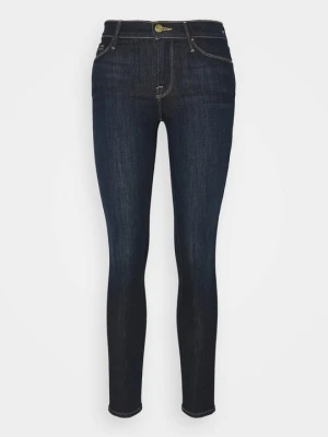 Jeansy Skinny Fit Frame granatowy