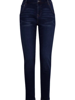 Jeansy Skinny Fit Fransa granatowy