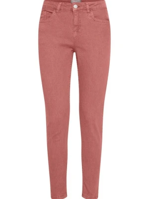 Jeansy Skinny Fit Fransa różowy