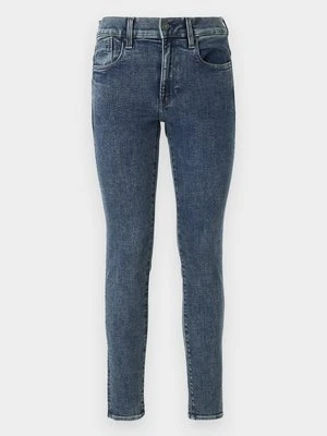 Jeansy Skinny Fit G-Star ciemnoniebieski