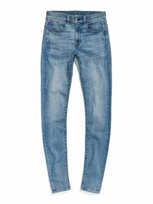 Jeansy Skinny Fit G-Star niebieski denim