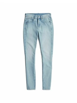 Jeansy Skinny Fit G-Star jasnoniebieski